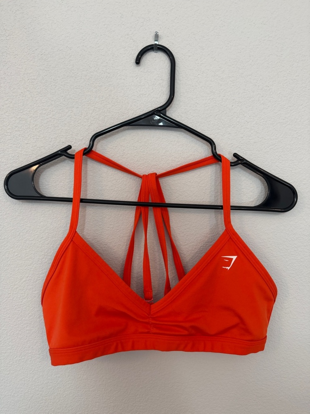 Gymshark Orange Strappy Back Sports Bralette